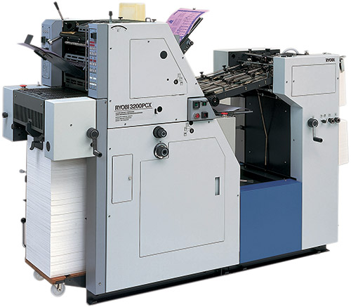 オフセット印刷機　RYOBI製 3200PCX
